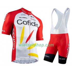 Fietskleding (Fietsshirt + Korte Koersbroek) 2020 Cofidis Pro Team N001